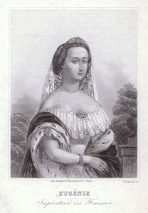Kaiserin Eugenie, Gemahlin von Napoleon I. von Frankreich von European School