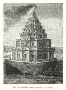 Versuch der Restaurierung des Leuchtturms von Alexandria von European School