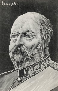 Fantasieporträt von König Edward VII von European School