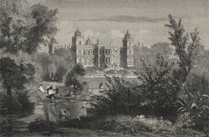 Ferrieres, bei Frau Baronin von Rothschild (Stich) von European School