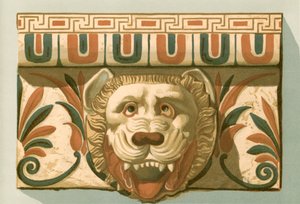 Fragmente von Terrakotta, gefunden in Metapontim im Jahr 1828