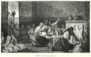 Beerdigung im alten Ägypten von European School