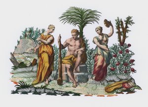 Herakles in einem Garten von European School