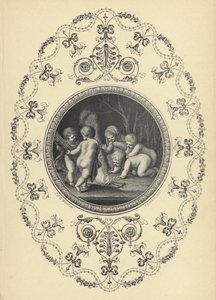 Illustration aus Michael Angelo Pergolesis Buch der Ornamente von European School