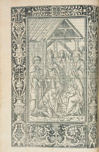 Illustration aus dem Decachordum Christianum von Marcus Vigerius (1446-1516), Fano von European School