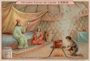 In einem Zelt in der Mongolei von European School