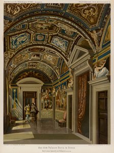 Innenraum des Palazzo Doria, Genua, Italien