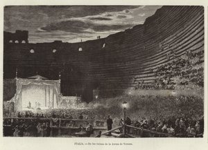 Italien - In den Ruinen der Arena von Verona von European School