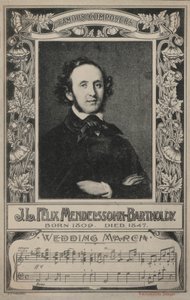 J. L. Felix Mendelssohn-Bartholdy, Porträt von European School