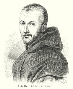 Der Pater Mersenne (Stich) von European School