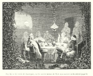 Der Kreis der Verrückten, oder die intimen Abende von Watt auf seinem Anwesen in Heathfield von European School