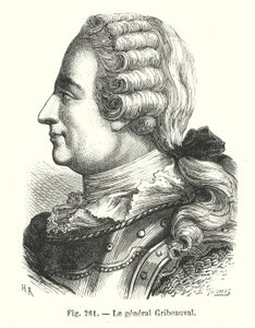 General Gribeauval (Stich) von European School