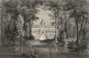Die Tuilerien unter Heinrich IV. (Stich) von European School