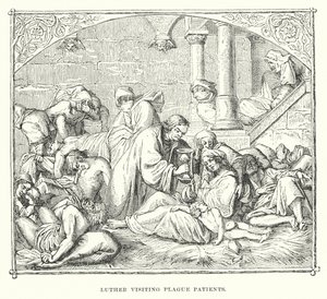 Luther besucht Pestkranke von European School