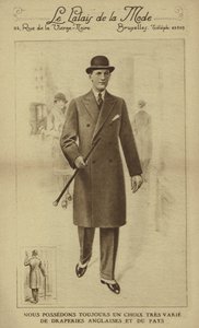 Männermode um 1930 von European School