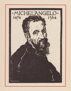 Michelangelo, italienischer Renaissance-Künstler und Architekt von European School