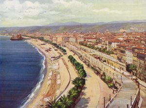 Nizza, Quai du Midi und Gesamtansicht von European School