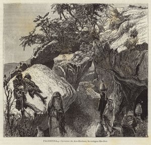 Palästina, Höhle von Ain-Endour, das alte En-Dor von European School