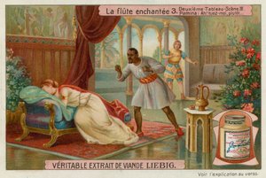 Papageno rettet Pamina vor Monostatos von European School