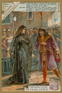 Richard III. und Lady Anne von European School