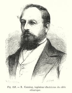 S Canning, Elektroingenieur des Atlantikkabels von European School