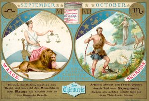 September und Oktober: Waage und Skorpion