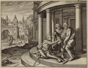St. Peter heilt einen lahmen Bettler im Namen Jesu Christi von European School