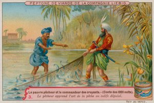 Der Fischer lernt vom verkleideten Kalifen zu fischen von European School