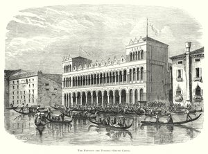 Fondaco dei Turchi, Canal Grande von European School