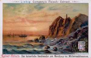 Die Kaiserliche Flotte am Nordkap in Finnland