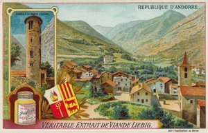 Die Kirche Santa Coloma und La Massana von European School