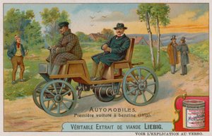 Das erste Benzinauto, 1875 von European School