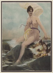 Thetis, Meeresnymphe aus der griechischen Mythologie von European School