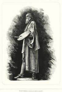 Tizian, italienischer Renaissancekünstler, Statue von Antonio dal Zotto von European School
