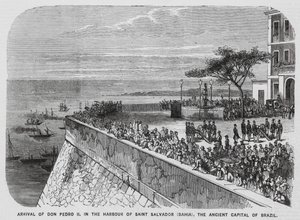 Besuch von Kaiser Pedro II. von Brasilien in Salvador, Bahia von European School
