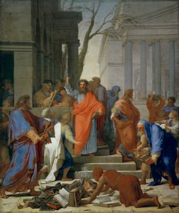 Die Predigt des Heiligen Paulus in Ephesus