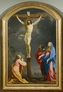 Die Kreuzigung von Eustache (studio of) Le Sueur