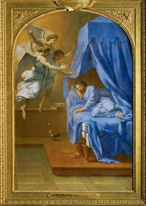 Der Traum des heiligen Bruno von Eustache (studio of) Le Sueur