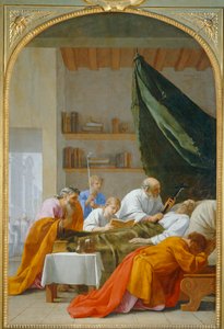Tod von Raymond Diocrès von Eustache (studio of) Le Sueur