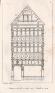 Holzhaus aus dem 15. Jahrhundert, Rue Malpalu Nr. 90-92