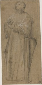 Studie für Priester mit Krummstab