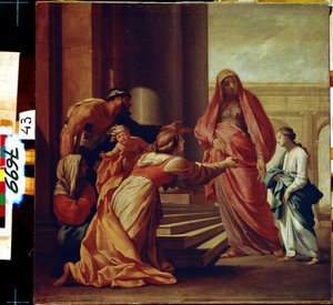 Die Darstellung der seligen Jungfrau Maria von Eustache Le Sueur