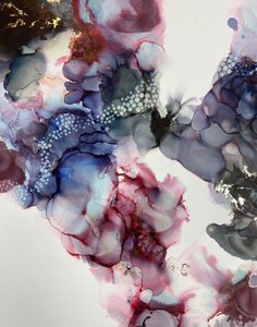 Ätherische flüssige Blüte von Eva Vig