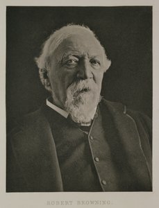 Porträt von Robert Browning, ca. 1889