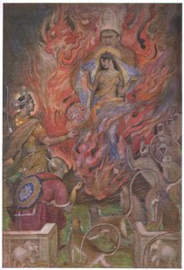 Der Feuergott erhob sich aus der Mitte von Evelyn Paul