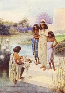 Baby Moses gerettet
