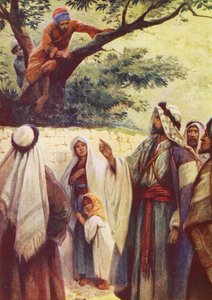 Jesus und Zachäus