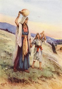Jesus hilft seiner Mutter