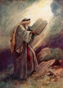 Moses mit den Steintafeln