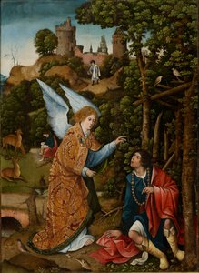 Szene aus dem Leben des Heiligen Rochus